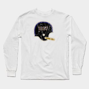 Baltimore Ravens Year Founded Vintage Helmet Long Sleeve T-Shirt